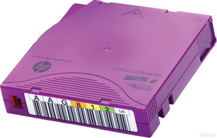 Kaseta LTO-6 MP RW Custom Label 20 szt. C7976AL