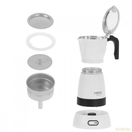 Kawiarka elektryczna Moka CR 4415W biała