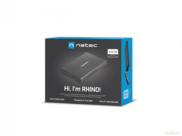 Kieszeń zewnętrzna HDD/SSD Sata Rhino Go 2,5'' USB 3.0