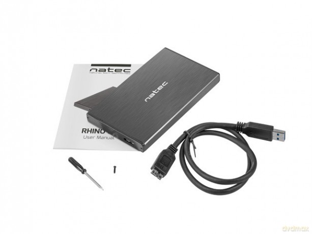 Kieszeń zewnętrzna HDD/SSD Sata Rhino Go 2,5'' USB 3.0