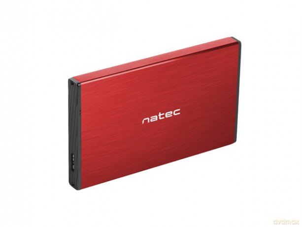 Kieszeń zewnętrzna HDD/SSD Sata Rhino Go 2,5 USB 3.0 czerwona