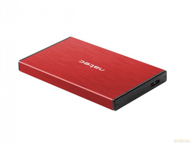 Kieszeń zewnętrzna HDD/SSD Sata Rhino Go 2,5 USB 3.0 czerwona