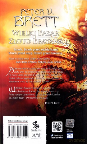 Wielki bazar złoto brayana - Peter V. Brett [KSIĄŻKA]