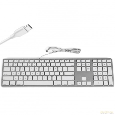 Klawiatura - Mac Silver USB-C US Layout