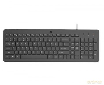 Klawiatura bezprzewodowa HP 150 czarna 664R5AA#ABB