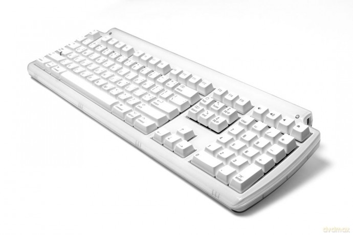 Klawiatura mechaniczna Tactile Pro Mac hub 3xUSB biała