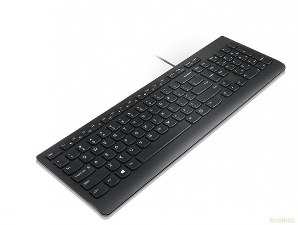 Klawiatura przewodowa Lenovo Essential (czarna) - angielski, US (103P) 4Y41C68681