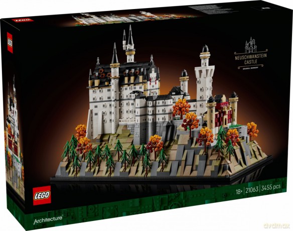 LEGO Architecture 21063 Zamek Neuschwanstein [KLOCKI]