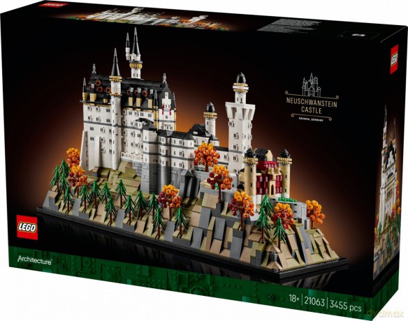LEGO Architecture 21063 Zamek Neuschwanstein [KLOCKI]