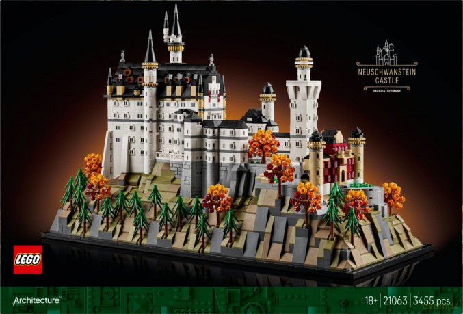 LEGO Architecture 21063 Zamek Neuschwanstein [KLOCKI]