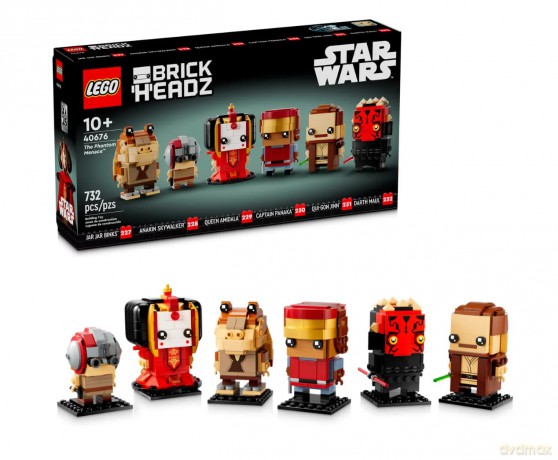 Klocki BrickHeadz 40676 Mroczne widmo