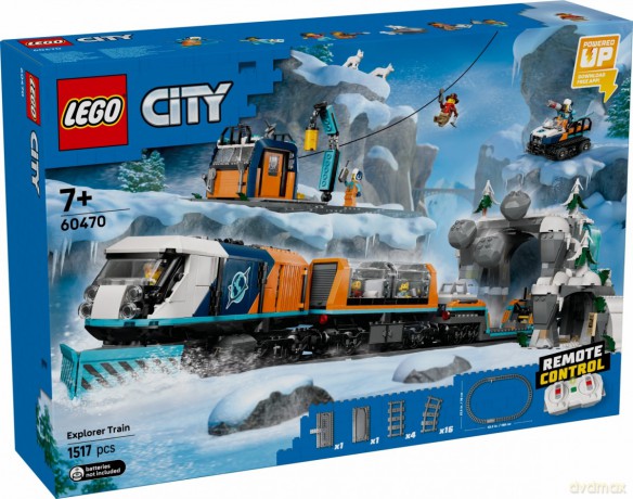 LEGO City 60470 Ekspres polarny arktycznych odkrywców