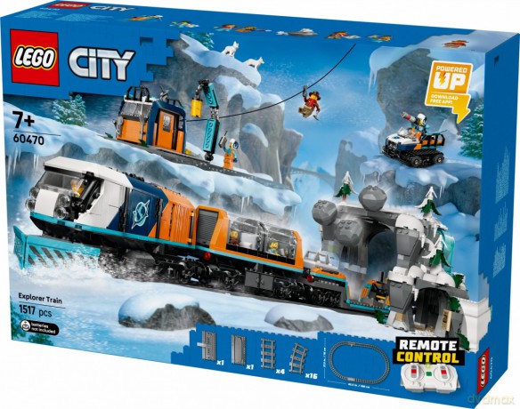 LEGO City 60470 Ekspres polarny arktycznych odkrywców