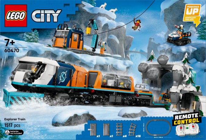 LEGO City 60470 Ekspres polarny arktycznych odkrywców