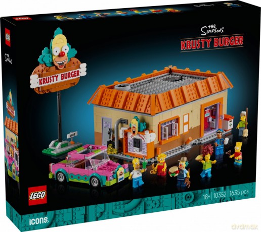 LEGO Icons 10352 The Simpsons: Krusty Burger