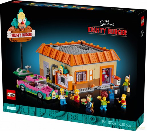 LEGO Icons 10352 The Simpsons: Krusty Burger