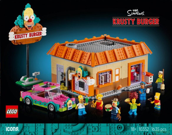 LEGO Icons 10352 The Simpsons: Krusty Burger
