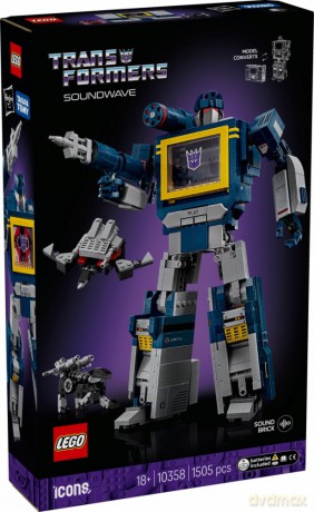 LEGO Icons 10358 Transformers: Soundwave