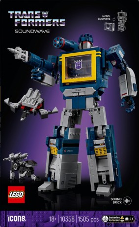 LEGO Icons 10358 Transformers: Soundwave