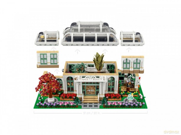 LEGO Ideas 21353 Ogród botaniczny [KLOCKI]