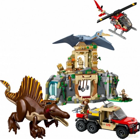 LEGO Jurassic World 76976 Powietrzna misja z kecalkoatlem i spinozaurem [KLOCKI]