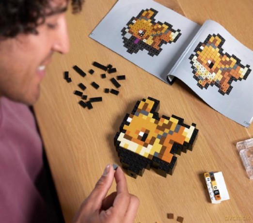 Klocki MEGA Pokemon Pixel Eevee