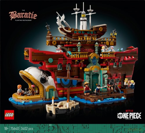LEGO One Piece Pływająca restauracja Baratie (75640) [KLOCKI]