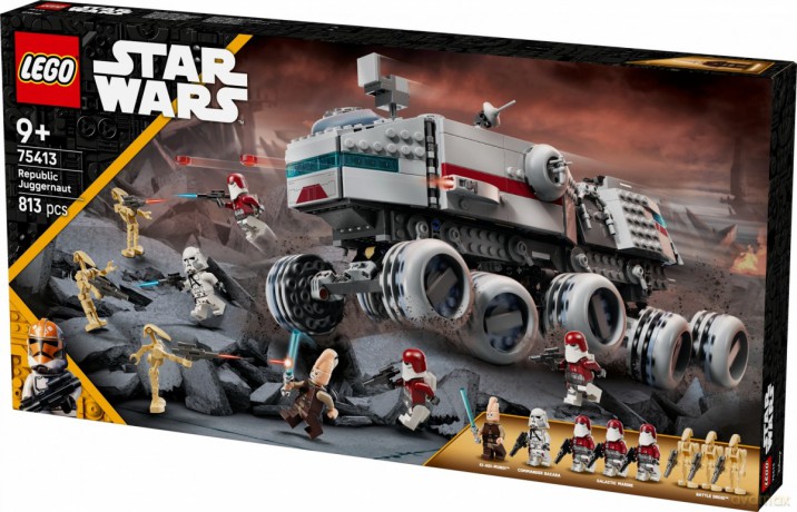 LEGO Star Wars 75413 Czołg Republiki Juggernaut [KLOCKI]