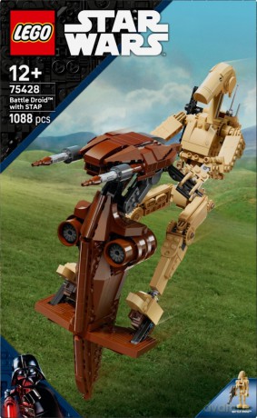 Klocki Star Wars 75428 Droid bojowy z platformą STAP