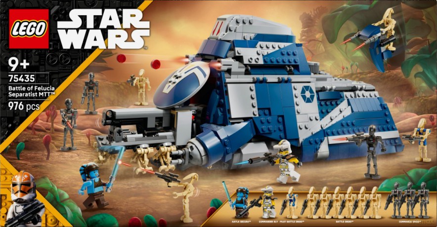 Klocki Star Wars 75435 Transporter MTT Separatystów z bitwy o Felucję