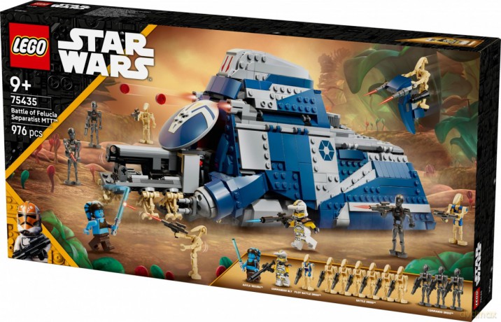 Klocki Star Wars 75435 Transporter MTT Separatystów z bitwy o Felucję