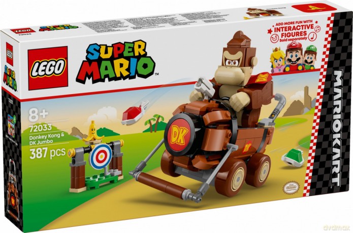 Klocki Super Mario 72033 Mario Kart - Donkey Kong i DK Jumbo