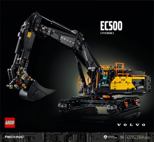 LEGO Technic 42215 Koparka Volvo EC500 Hybrid