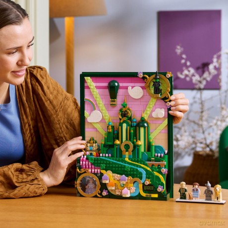 Klocki Wicked 75685 Obraz Emerald City