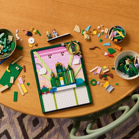 Klocki Wicked 75685 Obraz Emerald City