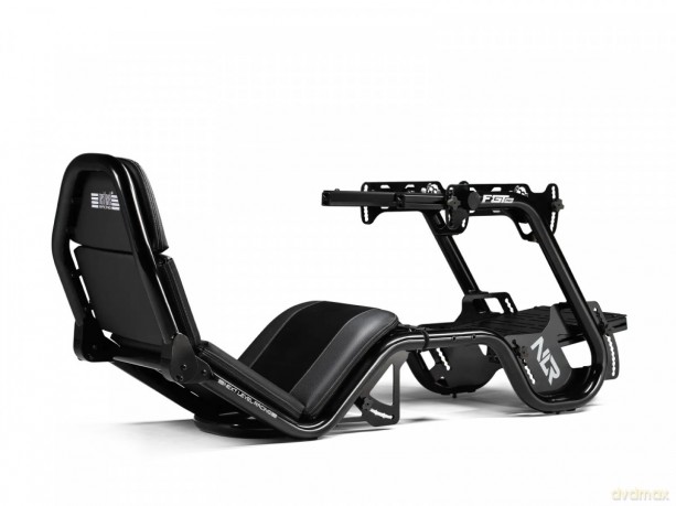 Kokpit symulatora wyścigowego F-GT Pro Formula and GT Black