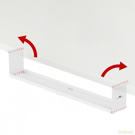 Kompaktowy organizer na kable MC-107 W