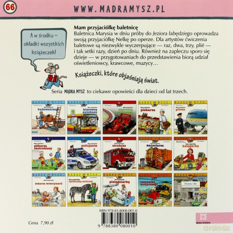 Mam przyjaciółkę baletnicę mądra mysz - Rafl Butschkow [KSIĄŻKA]