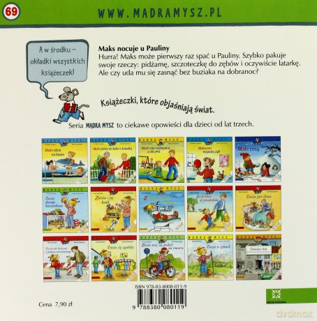 Maks nocuje u pauliny mądra mysz - Christian Tielman [KSIĄŻKA]