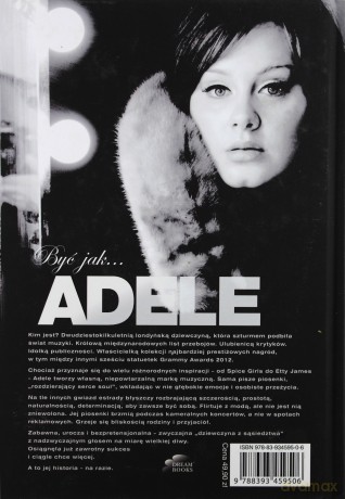 Być jak adele tw - Caroline Sanderson [KSIĄŻKA]