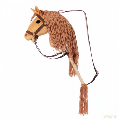 Koń na kiju Hobby Horse HOPPIHORSE A3 Chestnut - brąz, maść kasztanowata