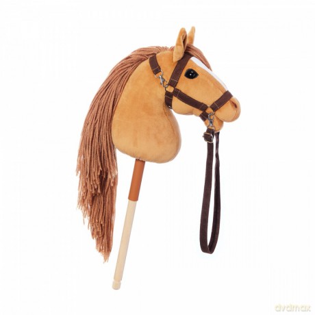 Koń na kiju Hobby Horse HOPPIHORSE A3 Chestnut - brąz, maść kasztanowata