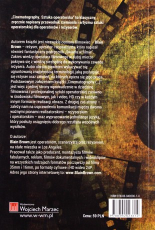 Cinematography sztuka operatorska - Brown Blain [KSIĄŻKA]