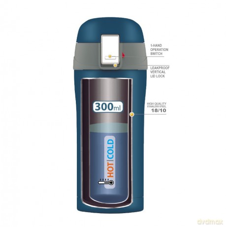 Kubek termiczny 300 ml Swetty MR-1643-30D Niebieski