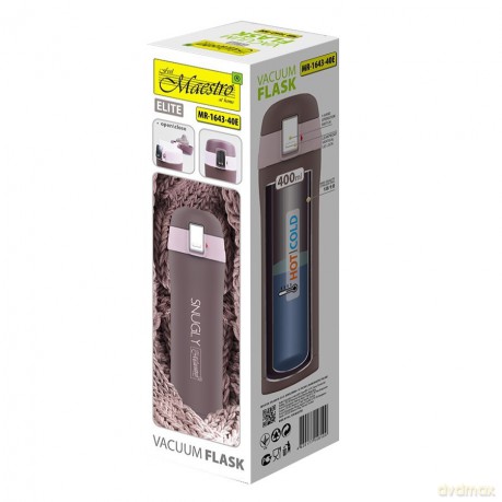 Kubek termiczny 400 ml Sungly MR-1643-40E Brązowy