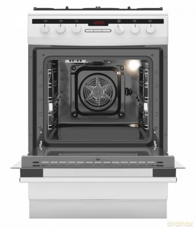 Kuchnia gazowo-elektryczna 617GEH3.33HZpTaDpA(W) PIZZA