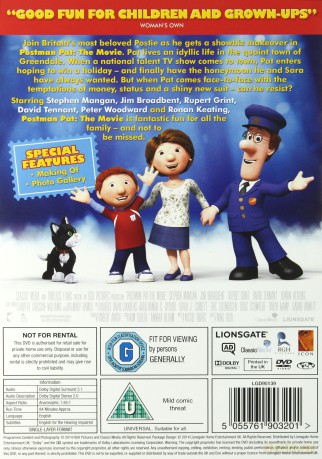 Postman Pat: The Movie (Listonosz Pat i Wielki Świat) [DVD]