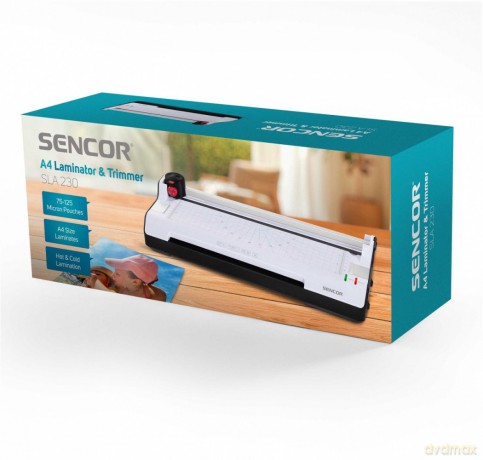 Laminator 2w1 SLA 230 A4 folia 2x75-2x125 mm + Gilotyna