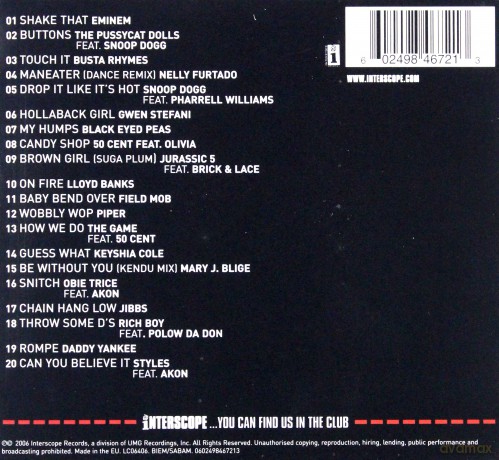 Interscope Presents: Club Bangers (Slide [CD]