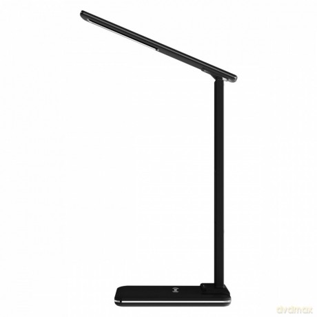 Lampa biurkowa LED z ładowarką indukcyjną LEDITOU MT222K (Czarna)